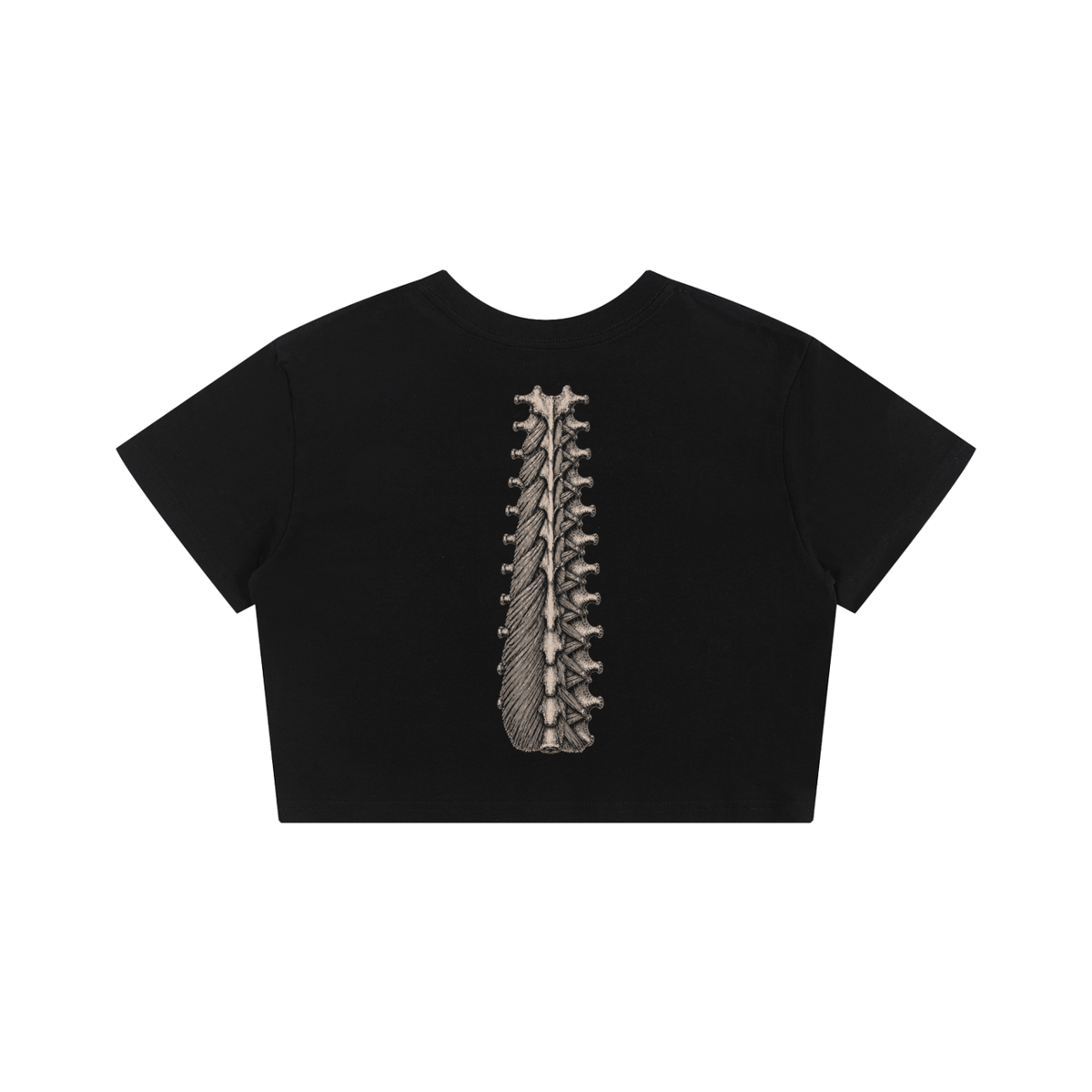 CONTROL RUNS DEEP. — Women's Crop Tee