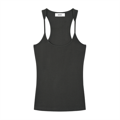 NOT FRAGILE. — Ribbed Racerback Tank