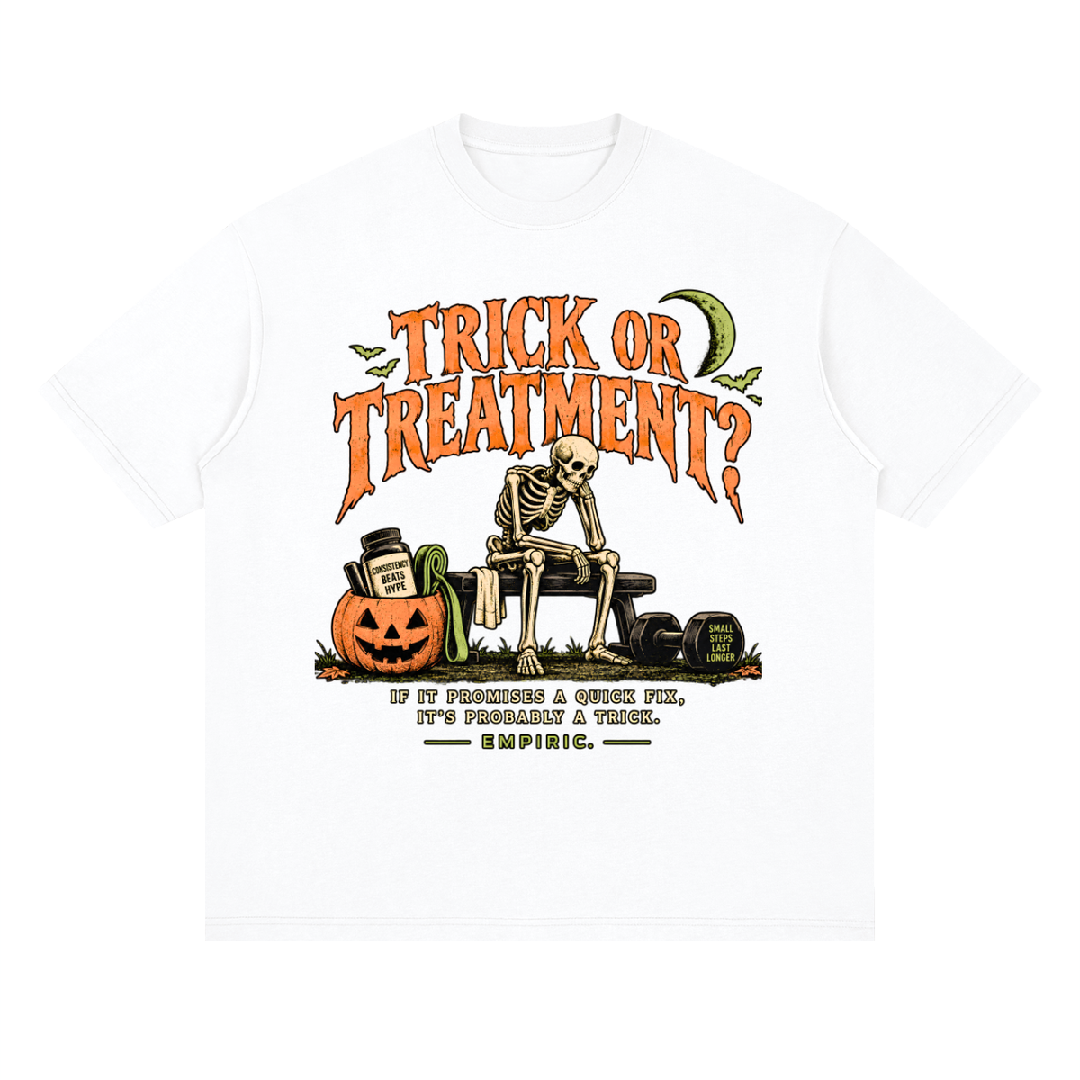 TRICK OR TREATMENT? Tee, EMPIRIC limited Halloween run