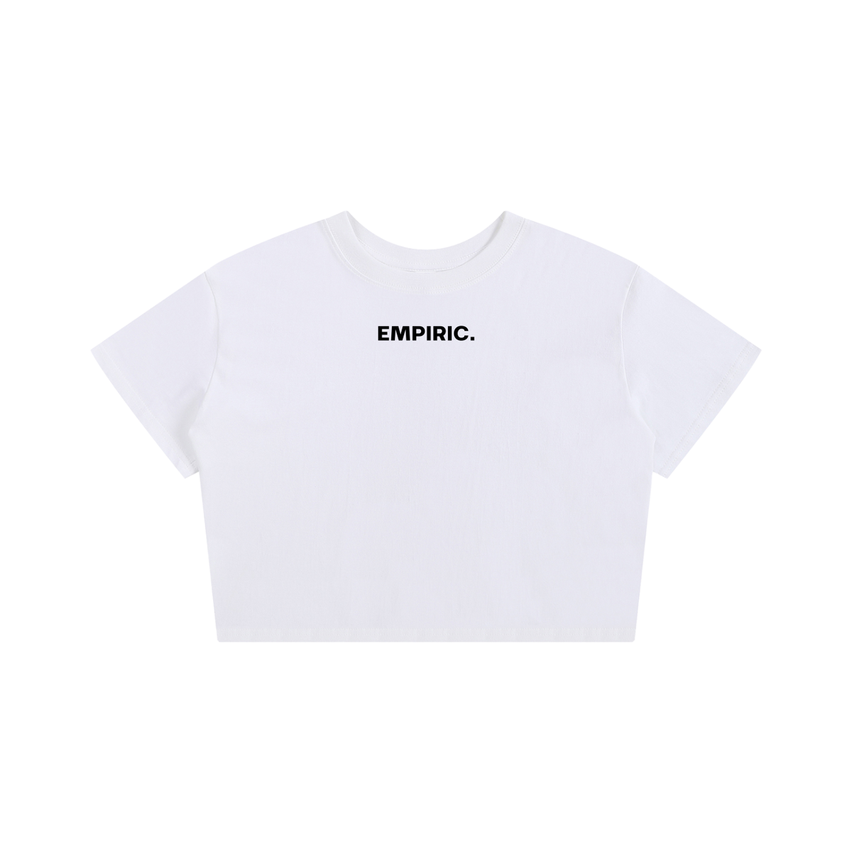 STRESS BUILDS. — Women's Crop Tee
