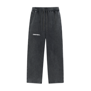 WHITE MARK. Snow Washed Sweatpants