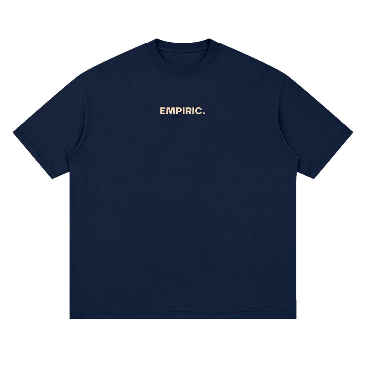 MOVEMENT REWIRES. Tee in Navy, front