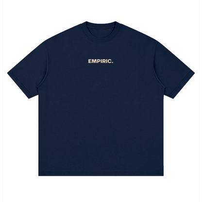 MOVEMENT REWIRES. Tee in Navy, front