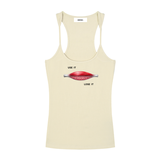USE IT OR LOSE IT — Ribbed Racerback Tank