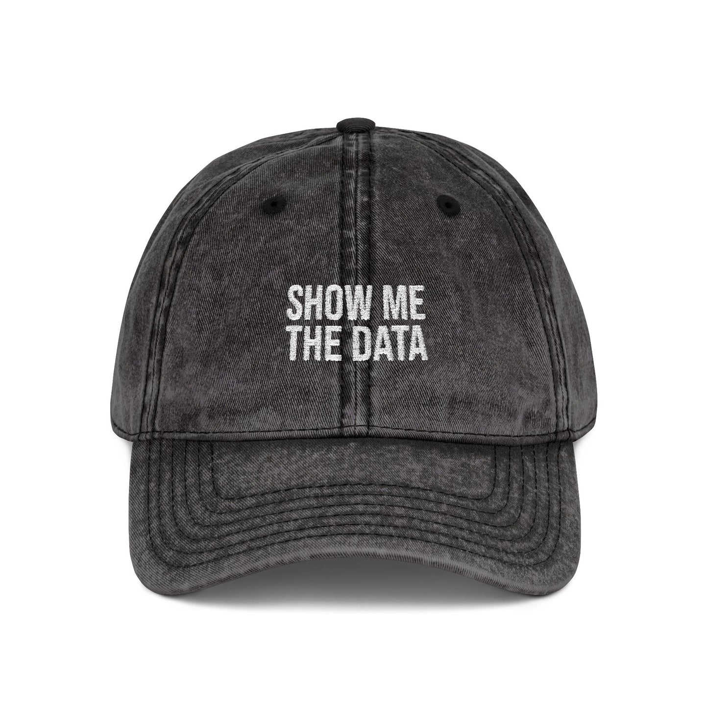 The "Show Me The Data" Cap