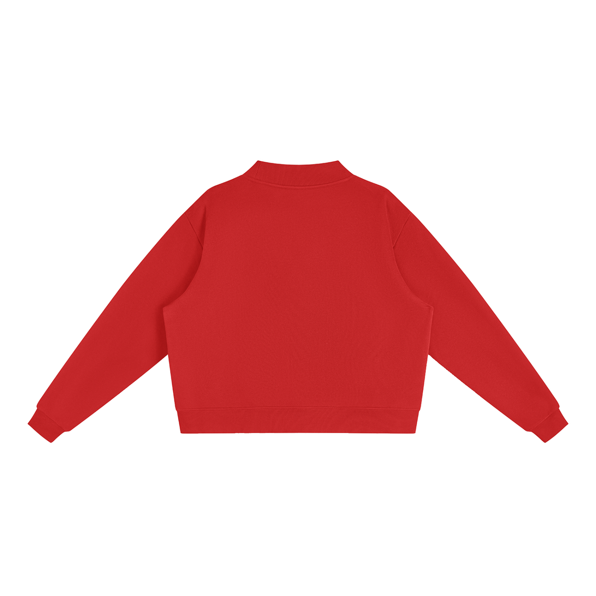 EMPIRIC. Women's Embroidered Sweatshirt in Red, back