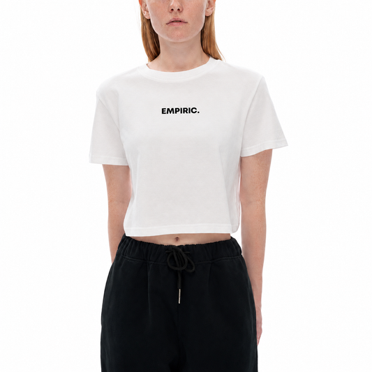 STRESS BUILDS. — Women's Crop Tee