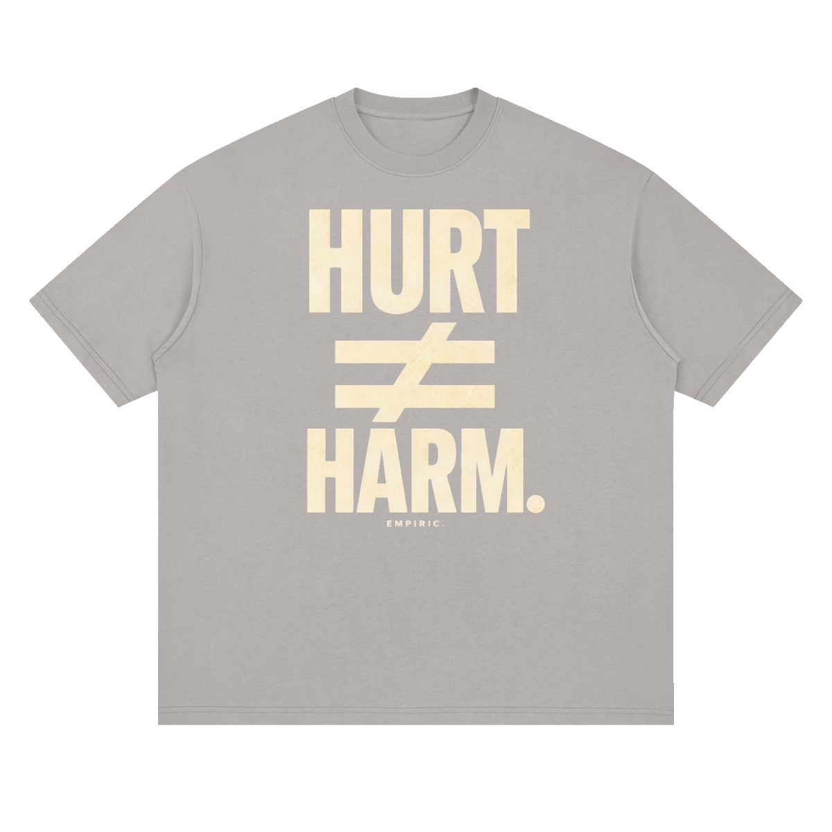 HURT ≠ HARM.