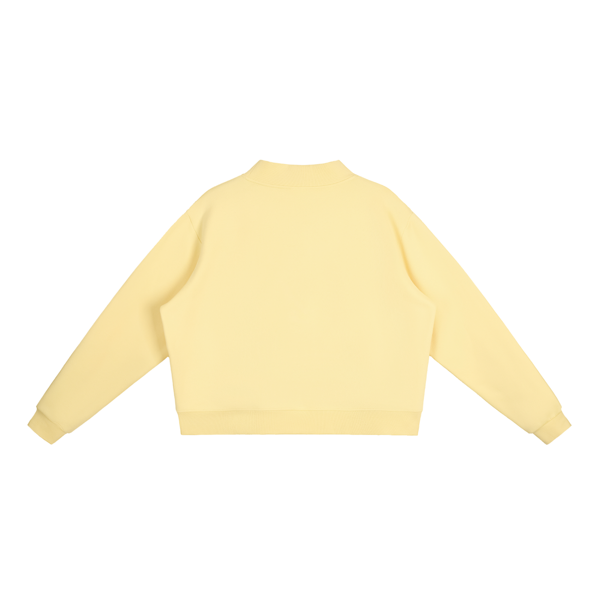 EMPIRIC. Women's Embroidered Sweatshirt in Yellow, back